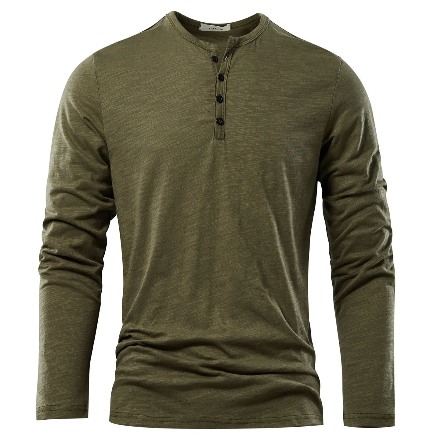 Variant image for Max | Langarm-Henley-Shirt für Herren - Bequemes Hemd für Herren-11