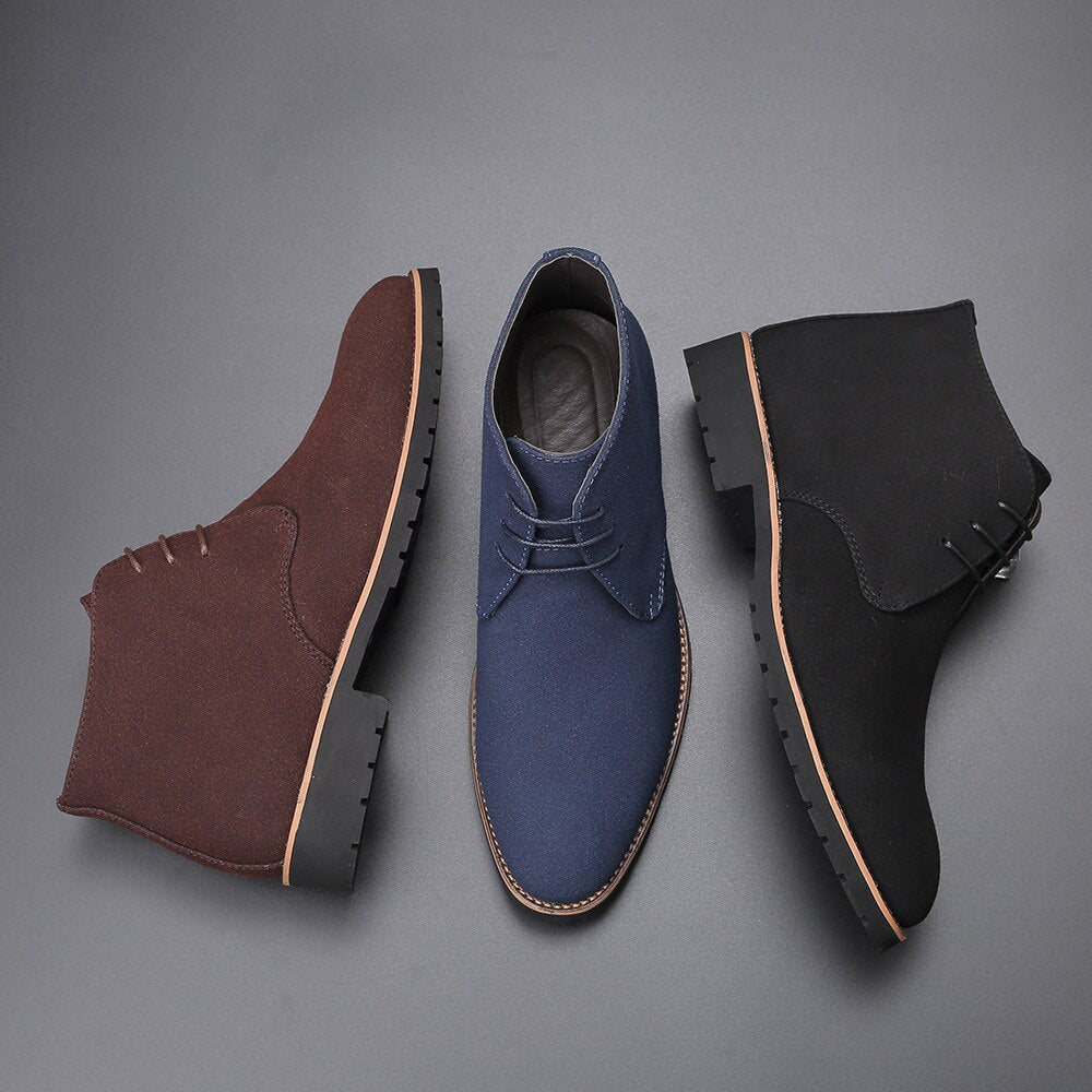 Herren Ankle Boots aus Hochwertigem Rindsuede