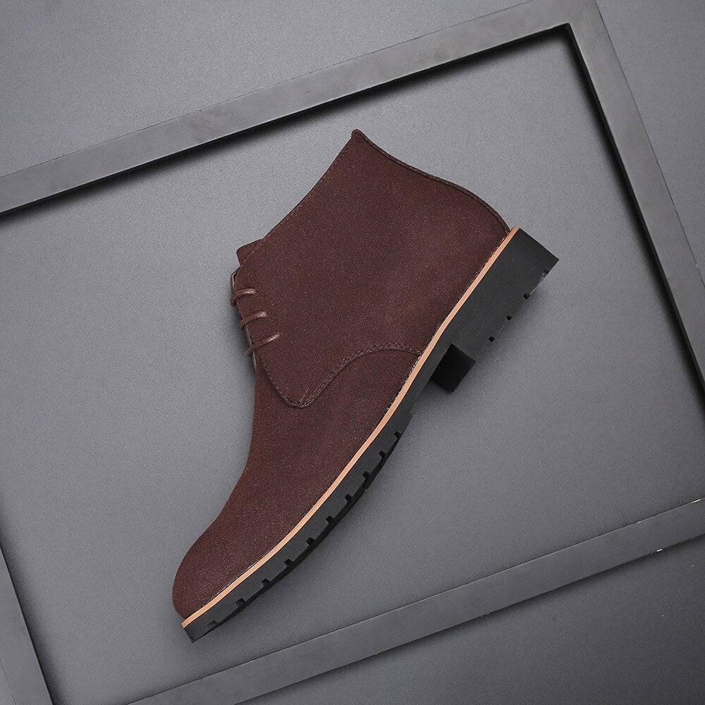 Herren Ankle Boots aus Hochwertigem Rindsuede