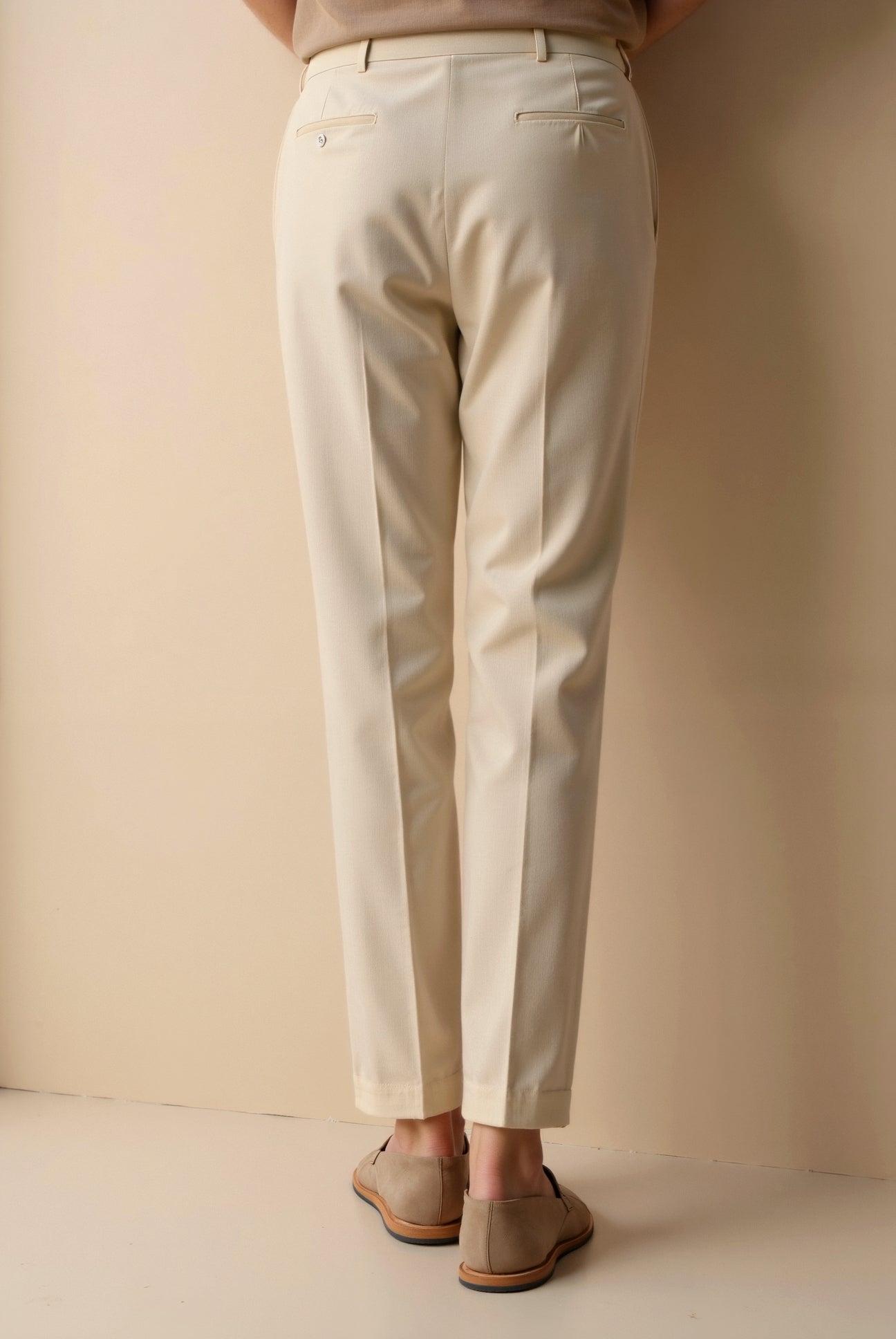 Herr chinos i regular fit
