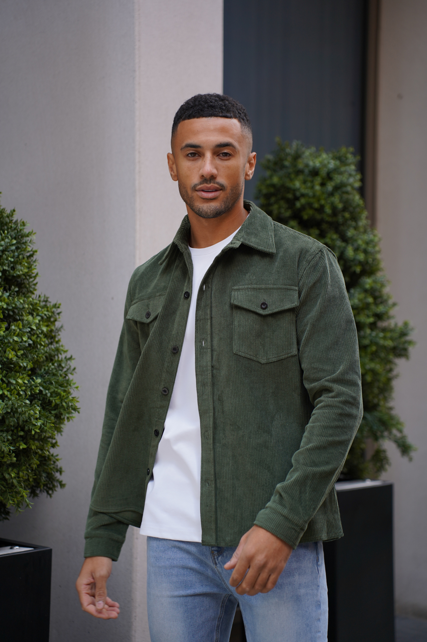 Herren Corduroy Hemd für Lässige Anlässe und Layering
