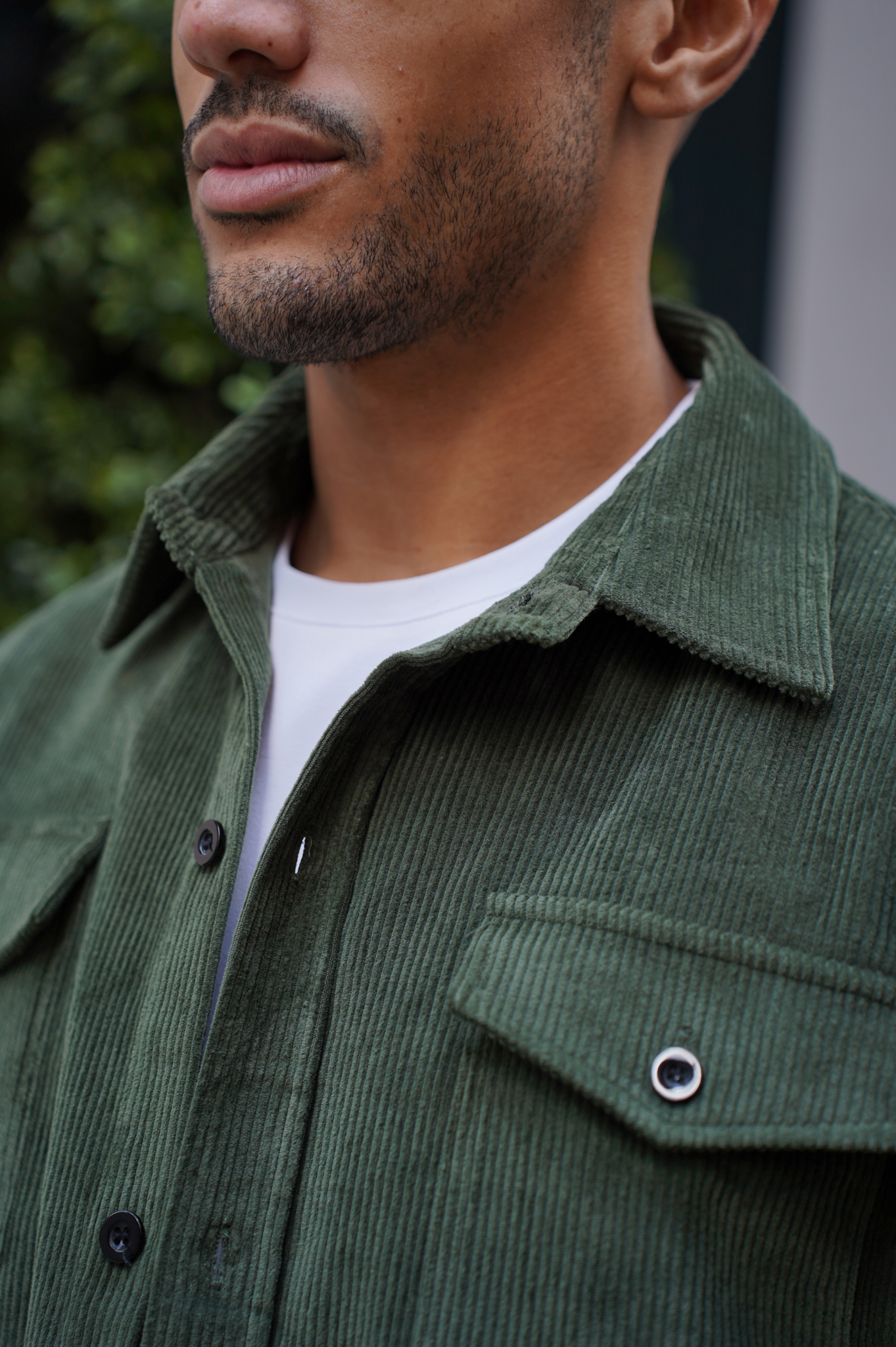 Herren Corduroy Hemd für Lässige Anlässe und Layering