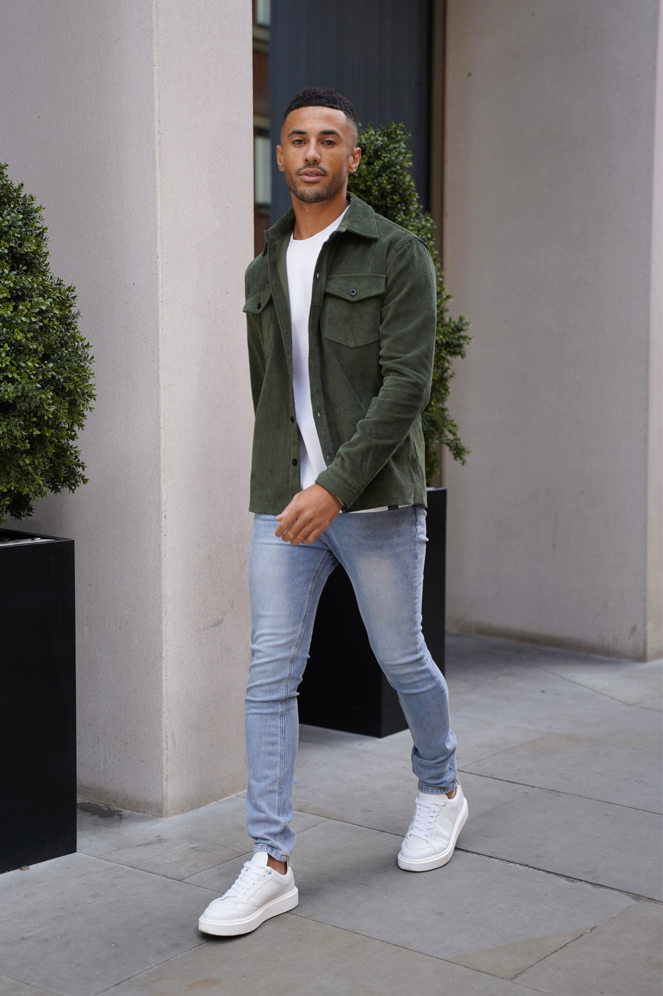 Herren Corduroy Hemd für Lässige Anlässe und Layering