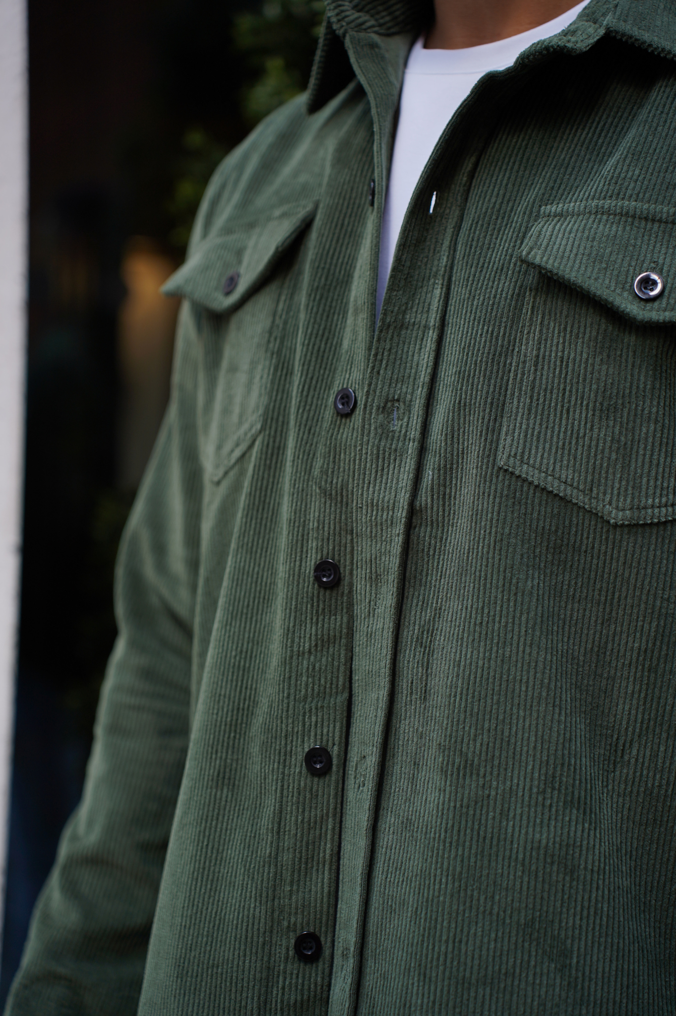 Herren Corduroy Hemd für Lässige Anlässe und Layering
