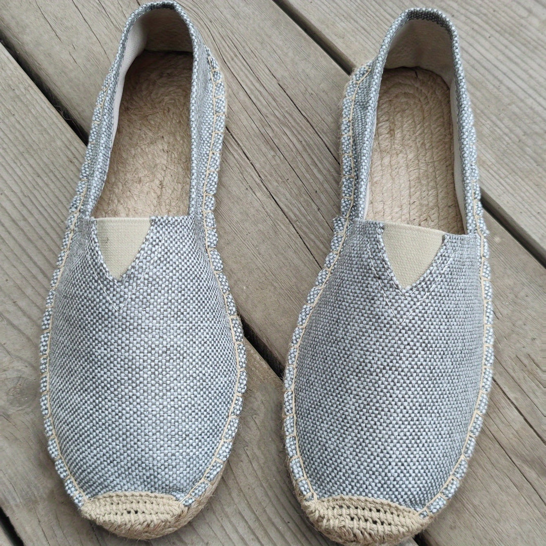 Espadrilles Loafer aus Segeltuch