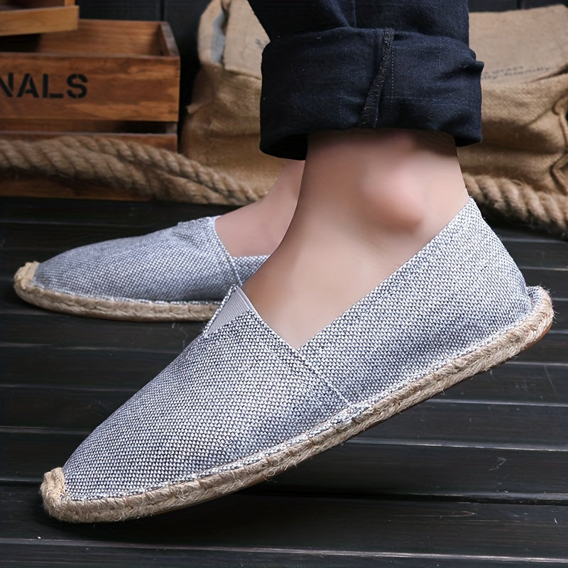 Espadrilles Loafer aus Segeltuch