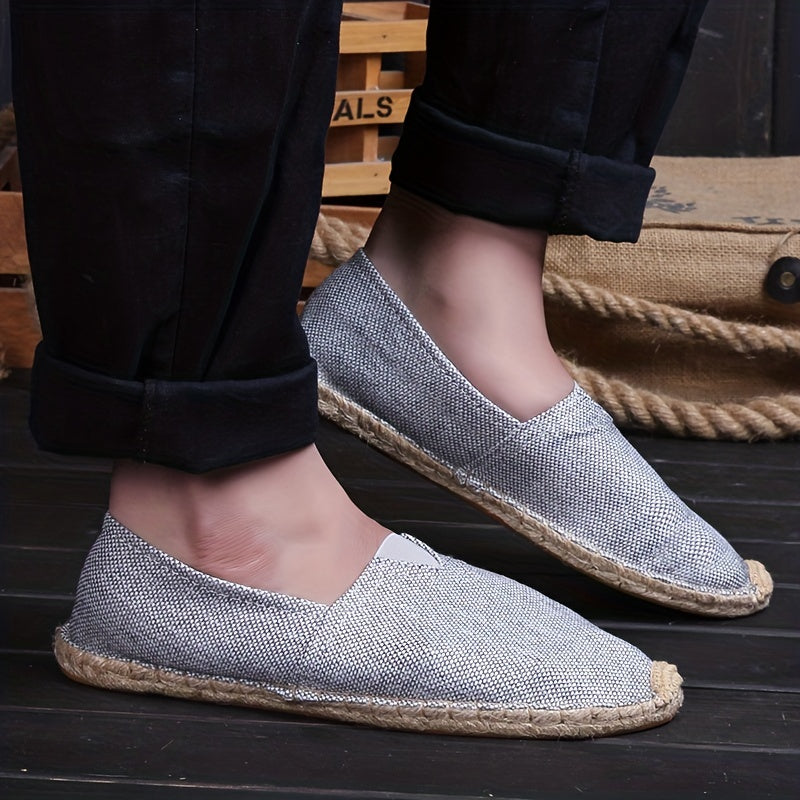 Espadrilles Loafer aus Segeltuch
