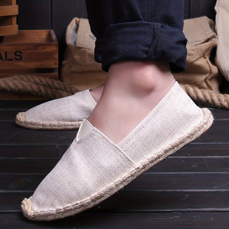 Herren Espadrilles Loafers