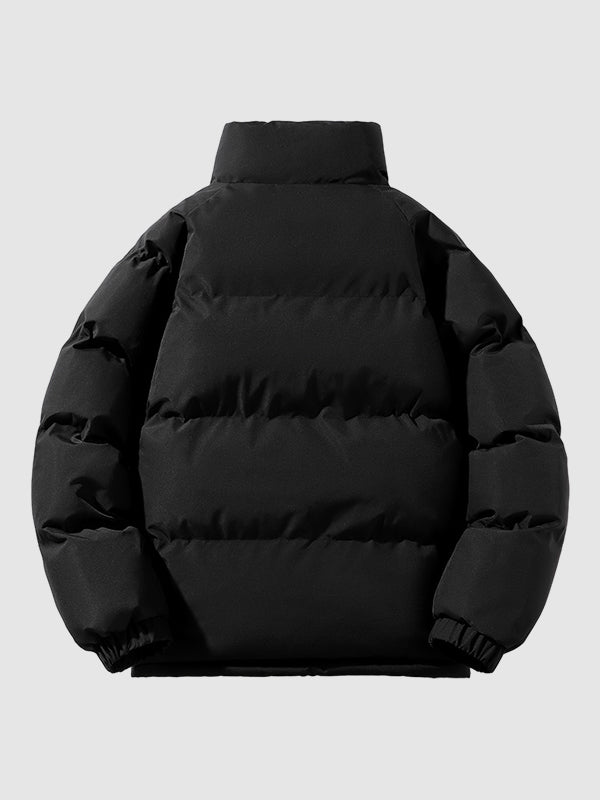 Herren Fleecegefütterte Pufferjacke