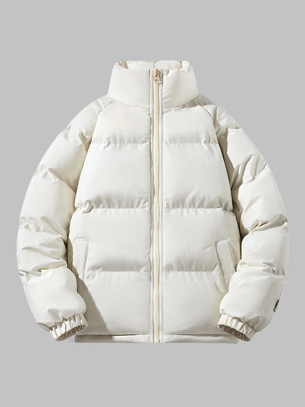 Herren Fleecegefütterte Pufferjacke