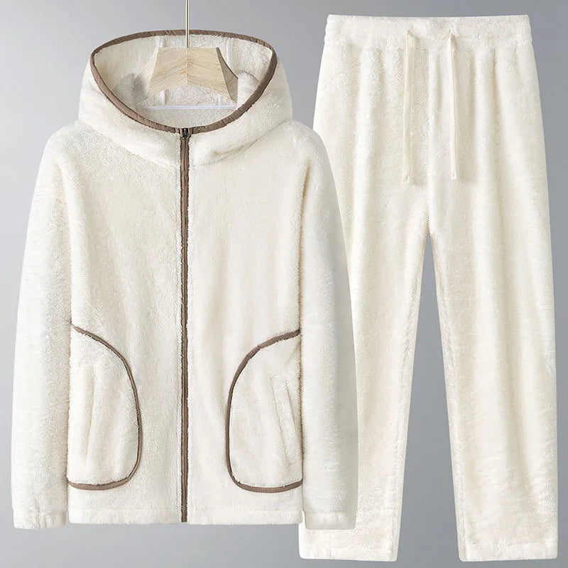 Herren Hoodie Set aus Fleece