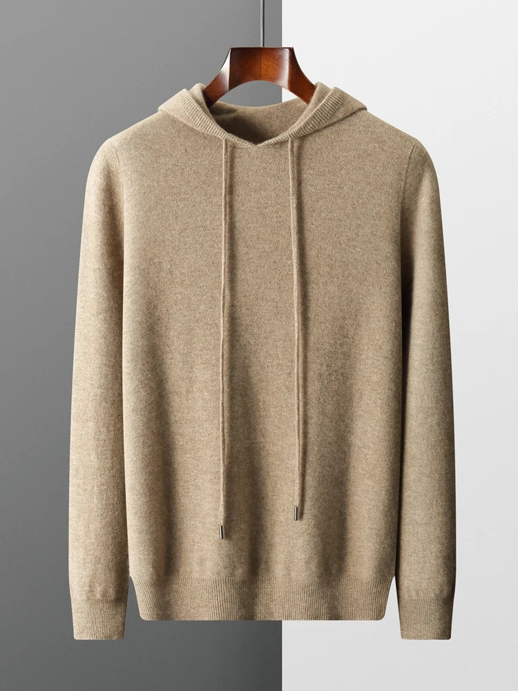 Herren Hoodie aus Wolle