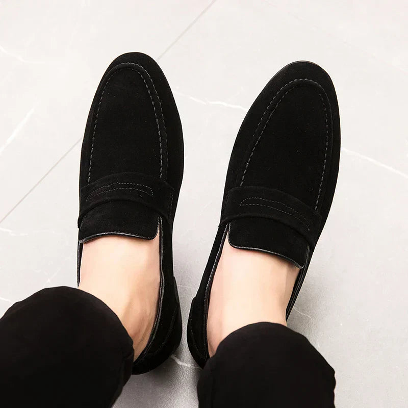 Herren Loafers aus Faux-Suède