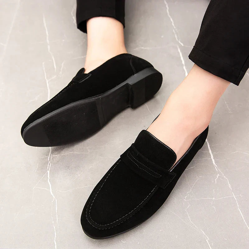 Herren Loafers aus Faux-Suède