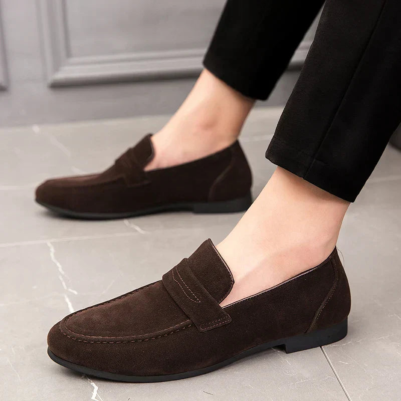 Herren Loafers aus Faux-Suède