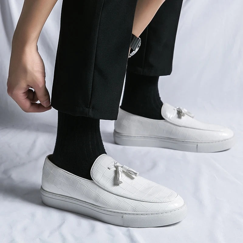 Herren Loafers aus Kunstleder