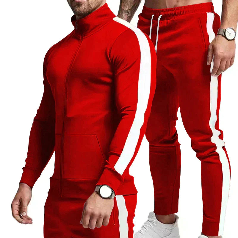 Herren Slim Fit Trainingsanzug