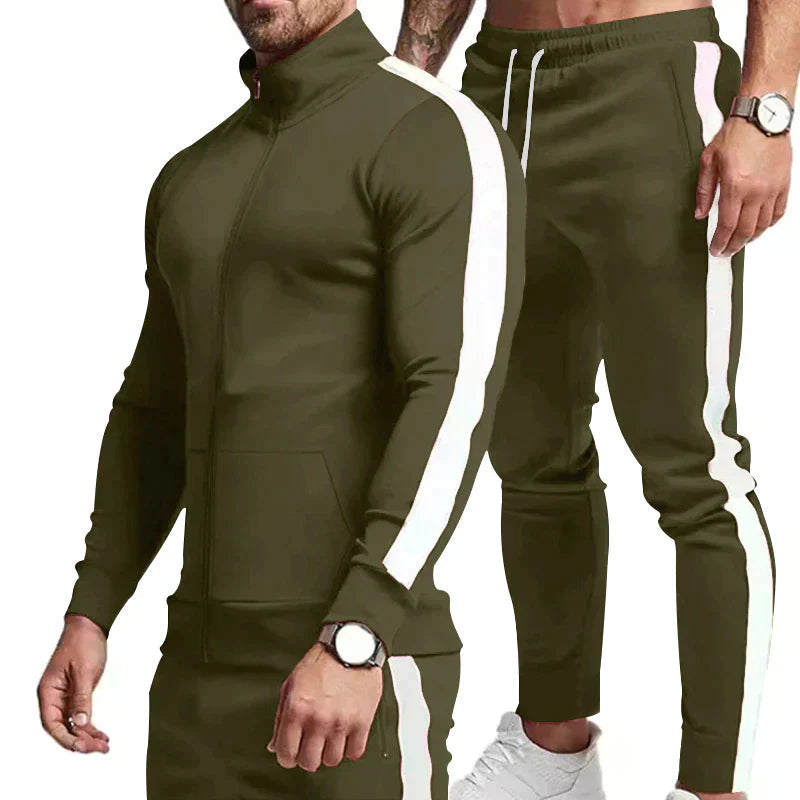 Herren Slim Fit Trainingsanzug