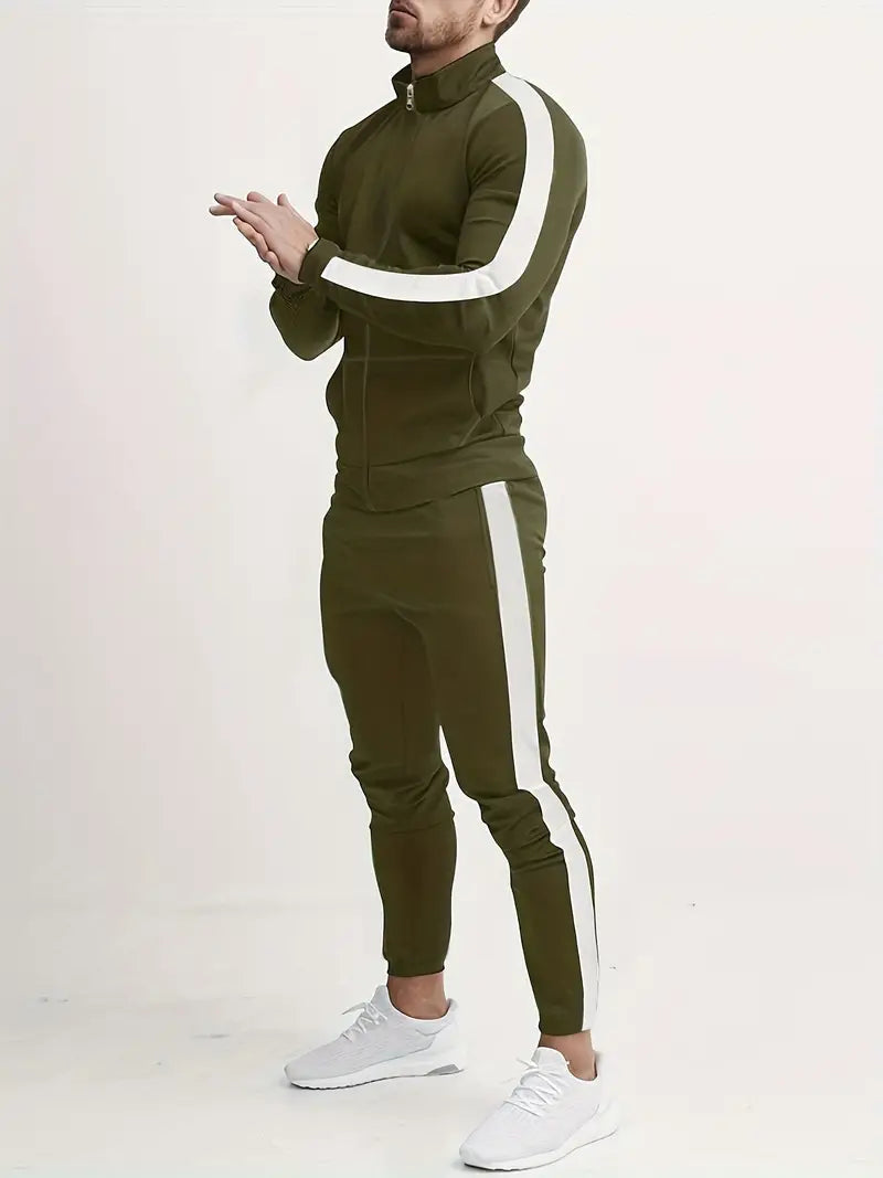 Herren Slim Fit Trainingsanzug