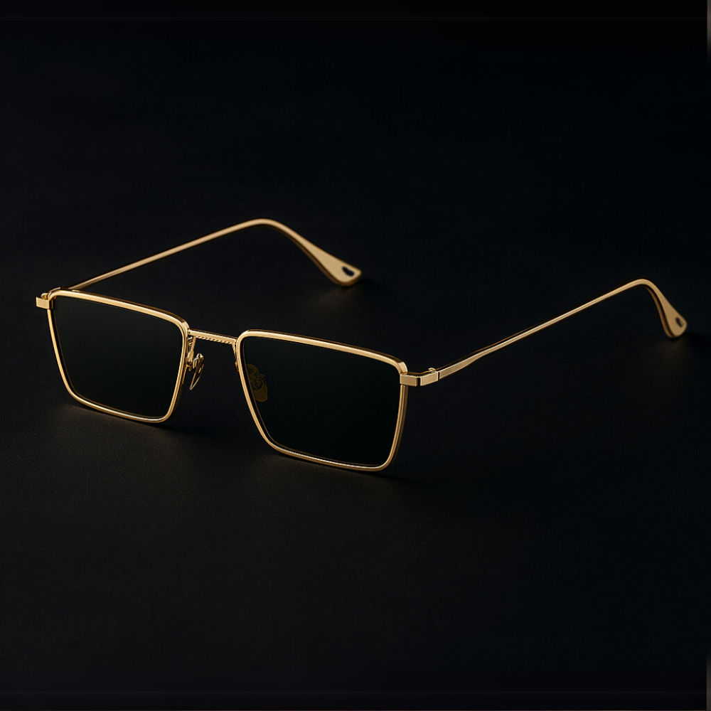 Sonnenbrille Rechteckig mit UV400-Schutz