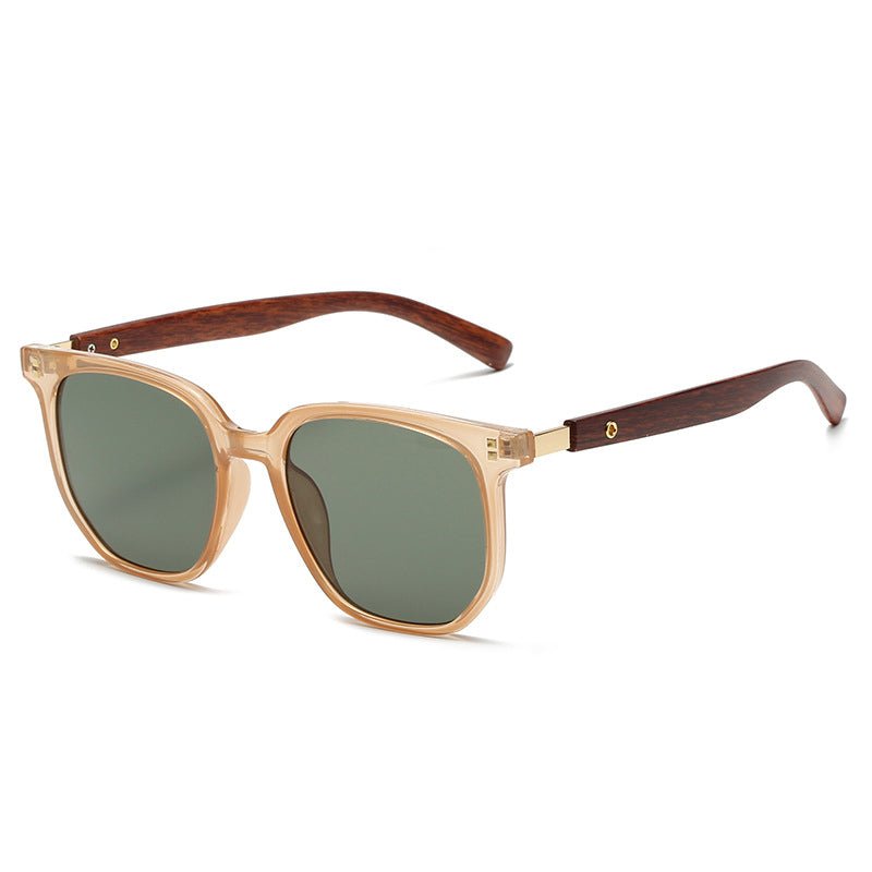 Karl | Men's wooden sunglasses in vintage style with UV400 protection