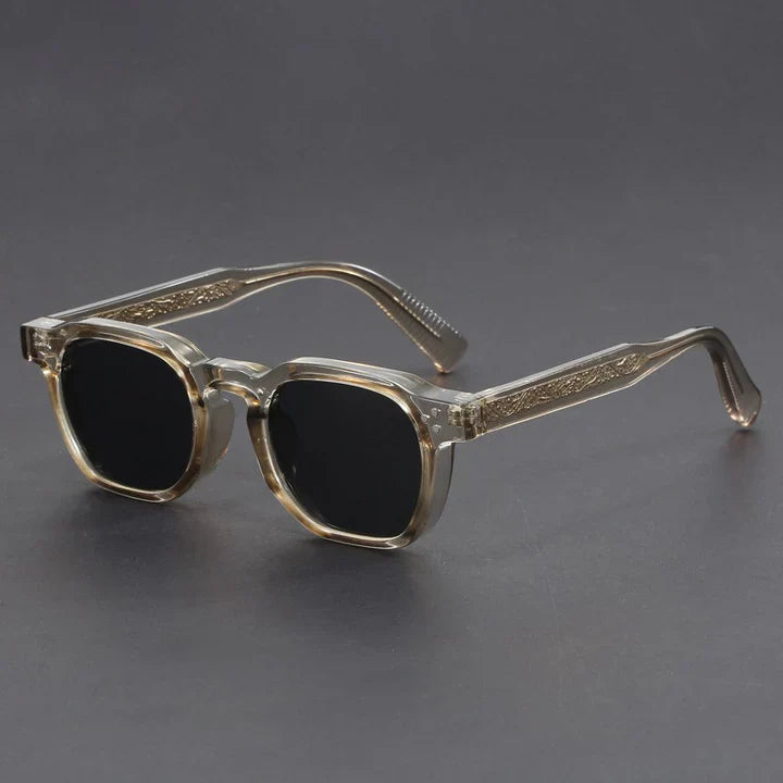 Men's sunglasses in boho retro style