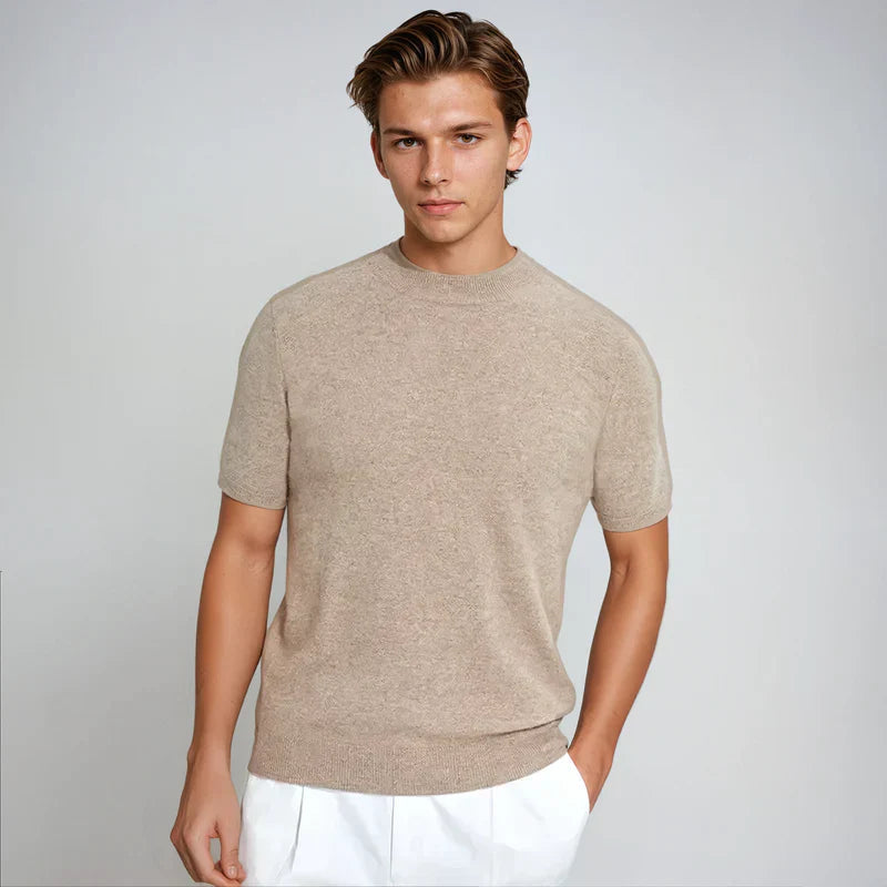 John | Herren T-Shirt aus Cashwool