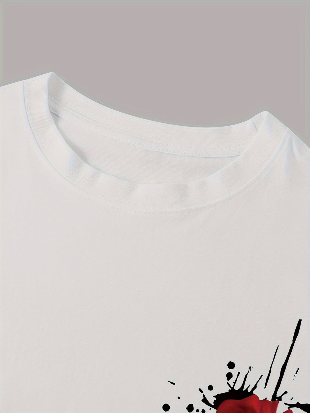 Herren T-Shirt mit Rosendruck