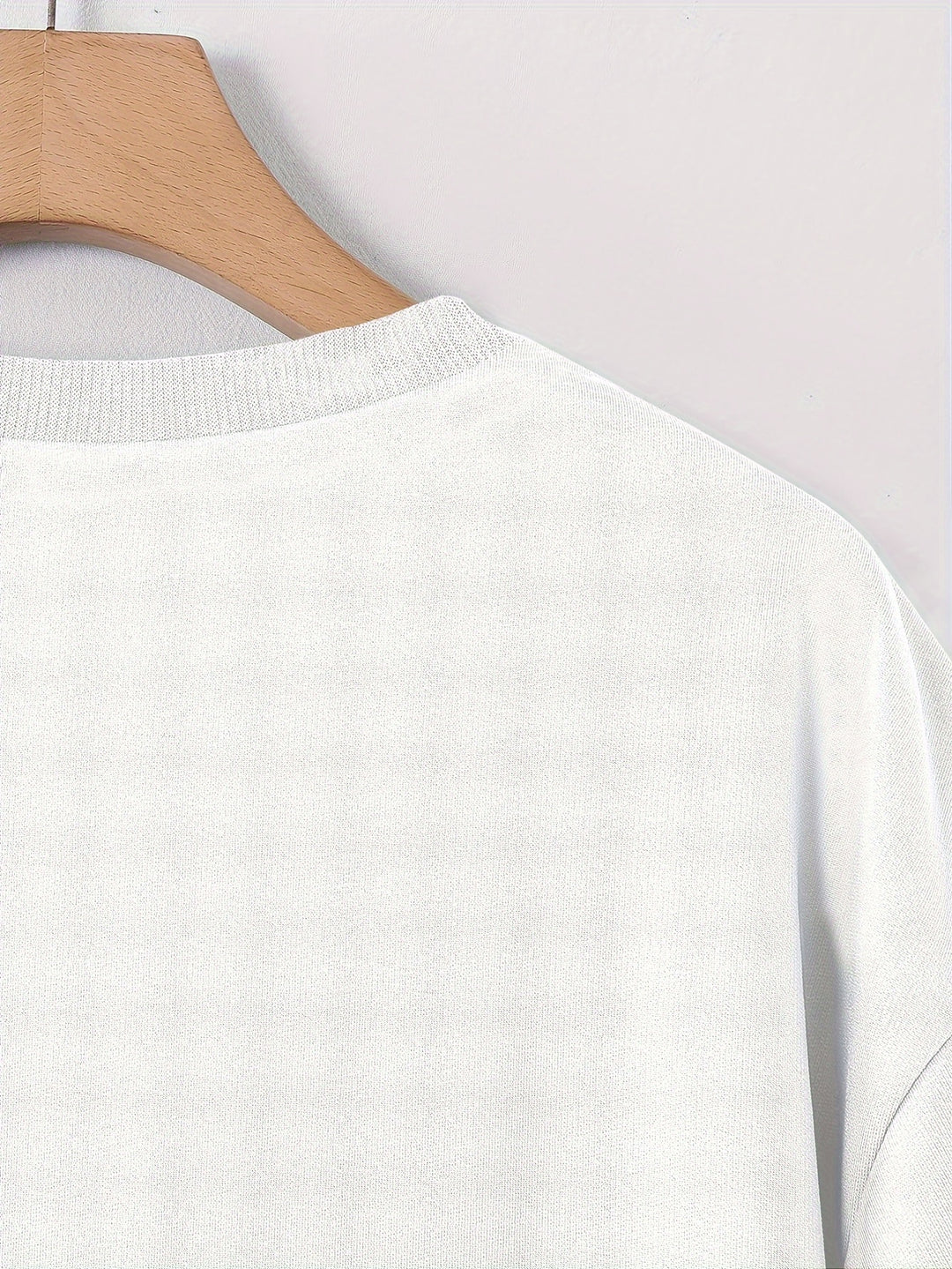 Herren T-Shirt mit Rozenprint und Lockere Passform