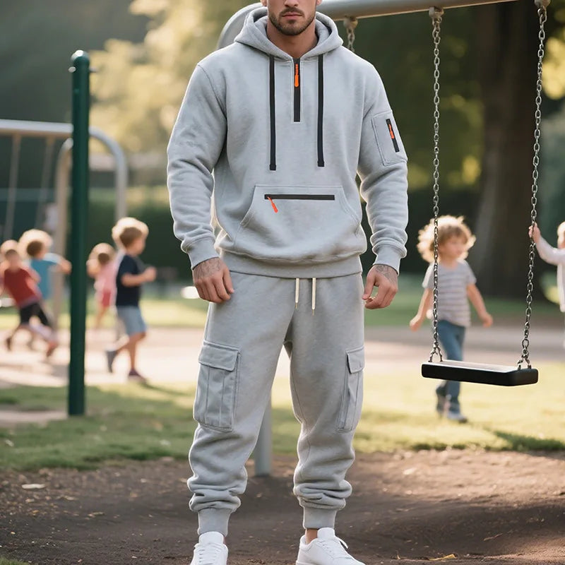 Herren Trainingsanzug 2-teilig mit Reißverschluss