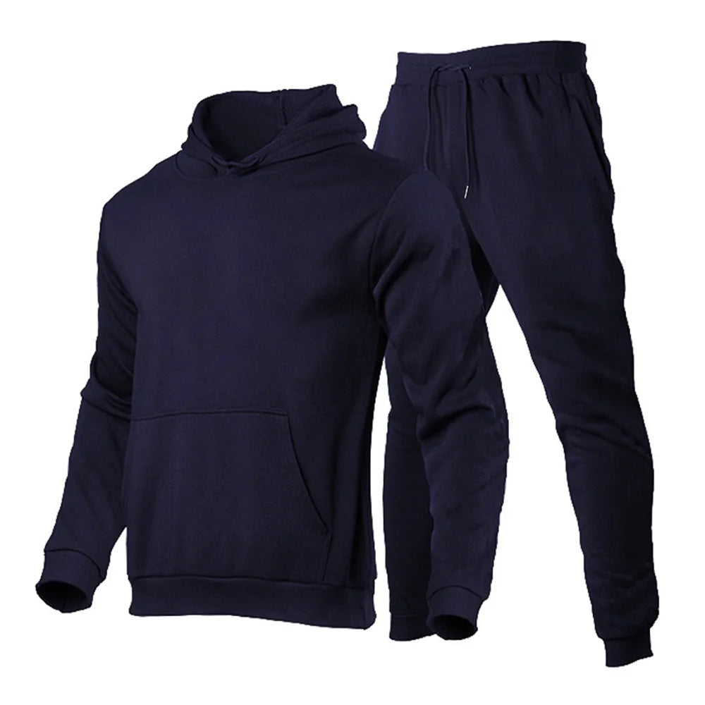 Herren Trainingsanzug mit Kapuze und Jogginghose