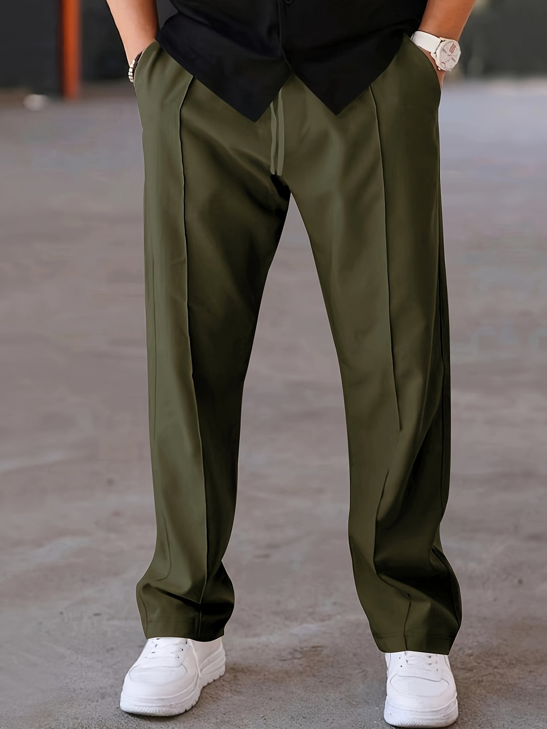 Herr Vintage Stil Byxor