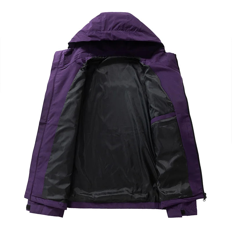 Herren Wanderjacke mit Kapuze