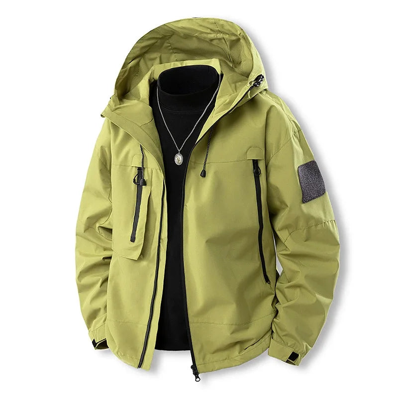 Herren Wanderjacke mit Kapuze