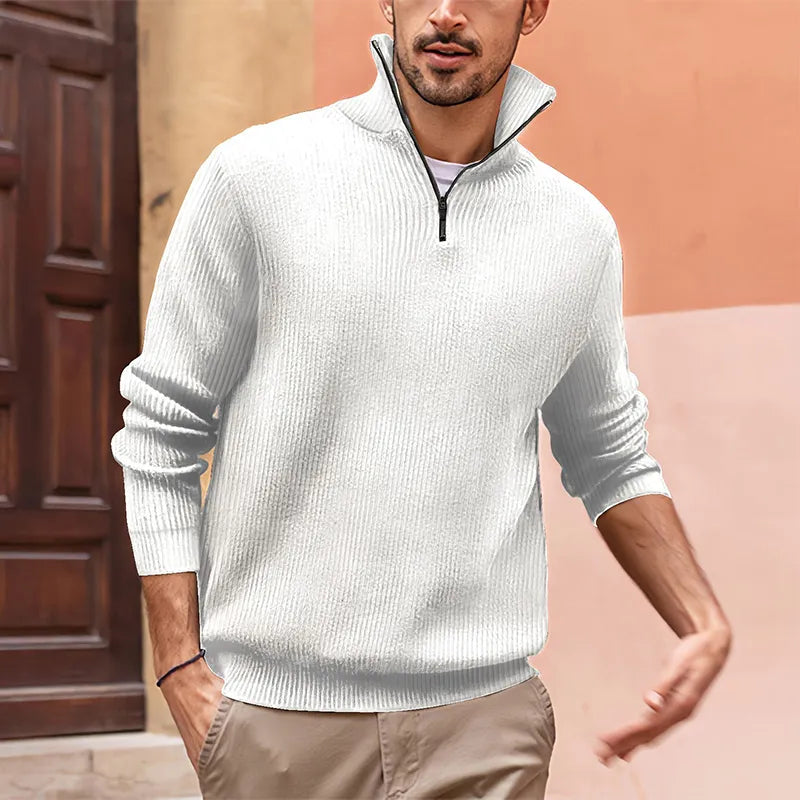 Herren Halbzip Pullover
