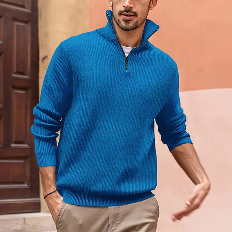 Herren Halbzip Pullover