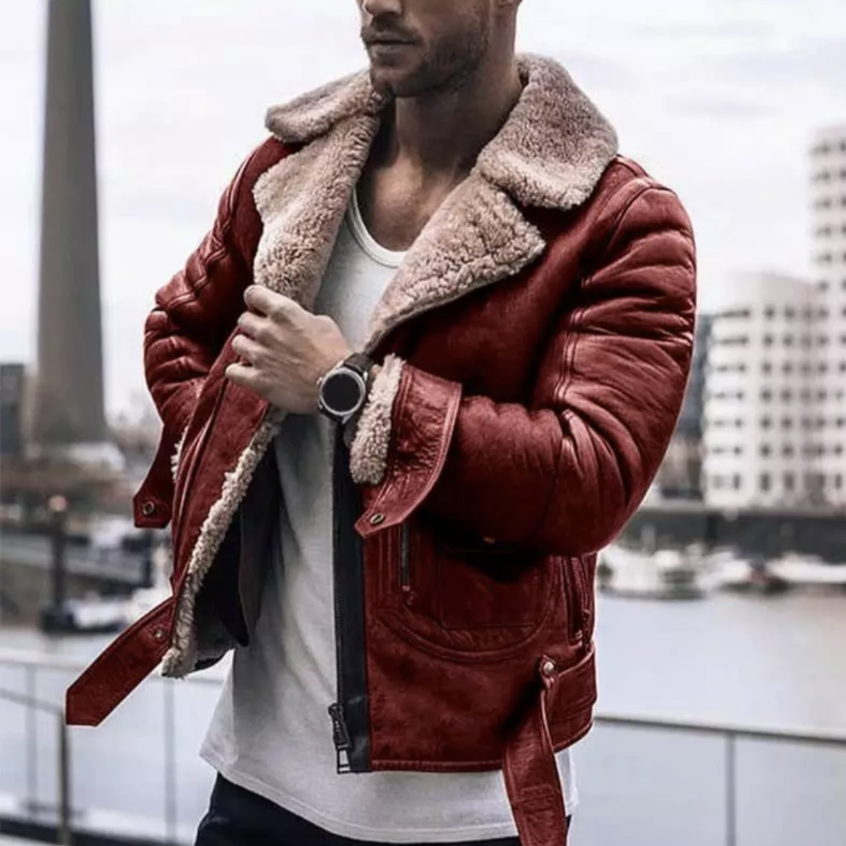 Mingo | Trendig Winterjacke für Männer
