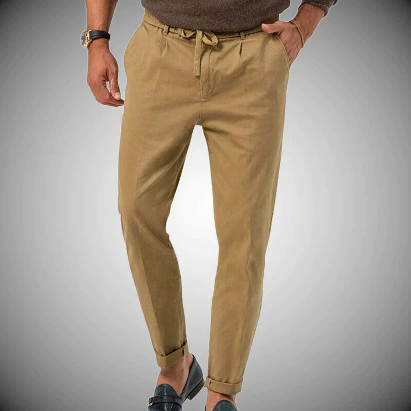 Variant image for Vicko | Slim-Fit Leinenhose Herren – Elegante Hose aus Leinen für verschiedene Anlässe-1
