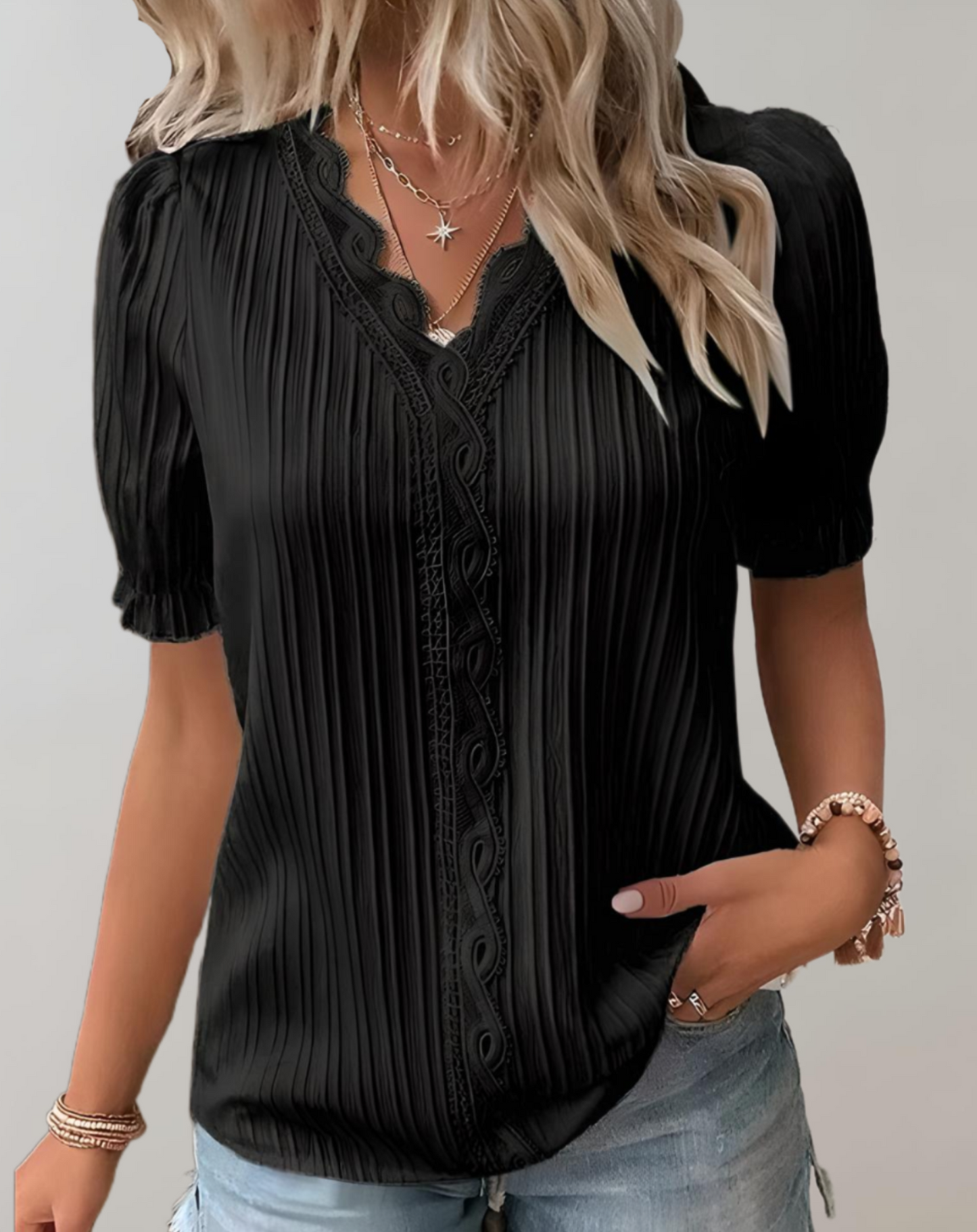 Esa | Fashionable Patchwork Top for Women