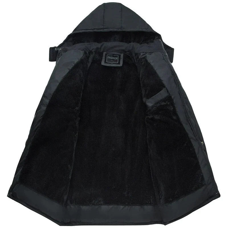Kapuzen-Pufferjacke Herren