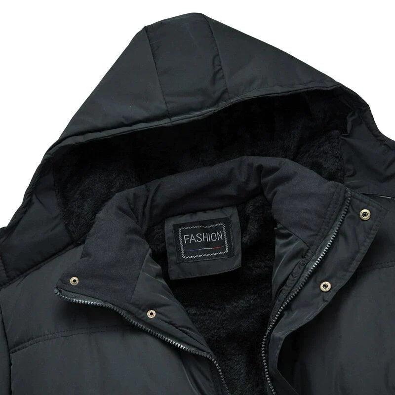 Kapuzen-Pufferjacke Herren