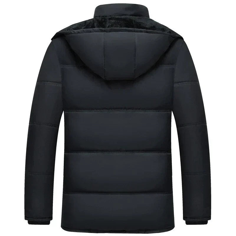 Kapuzen-Pufferjacke Herren