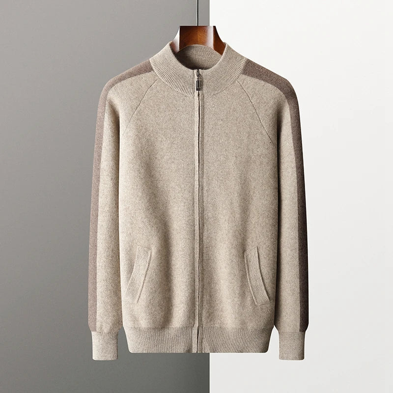Herren Anzug mit Strickjacke und Hose