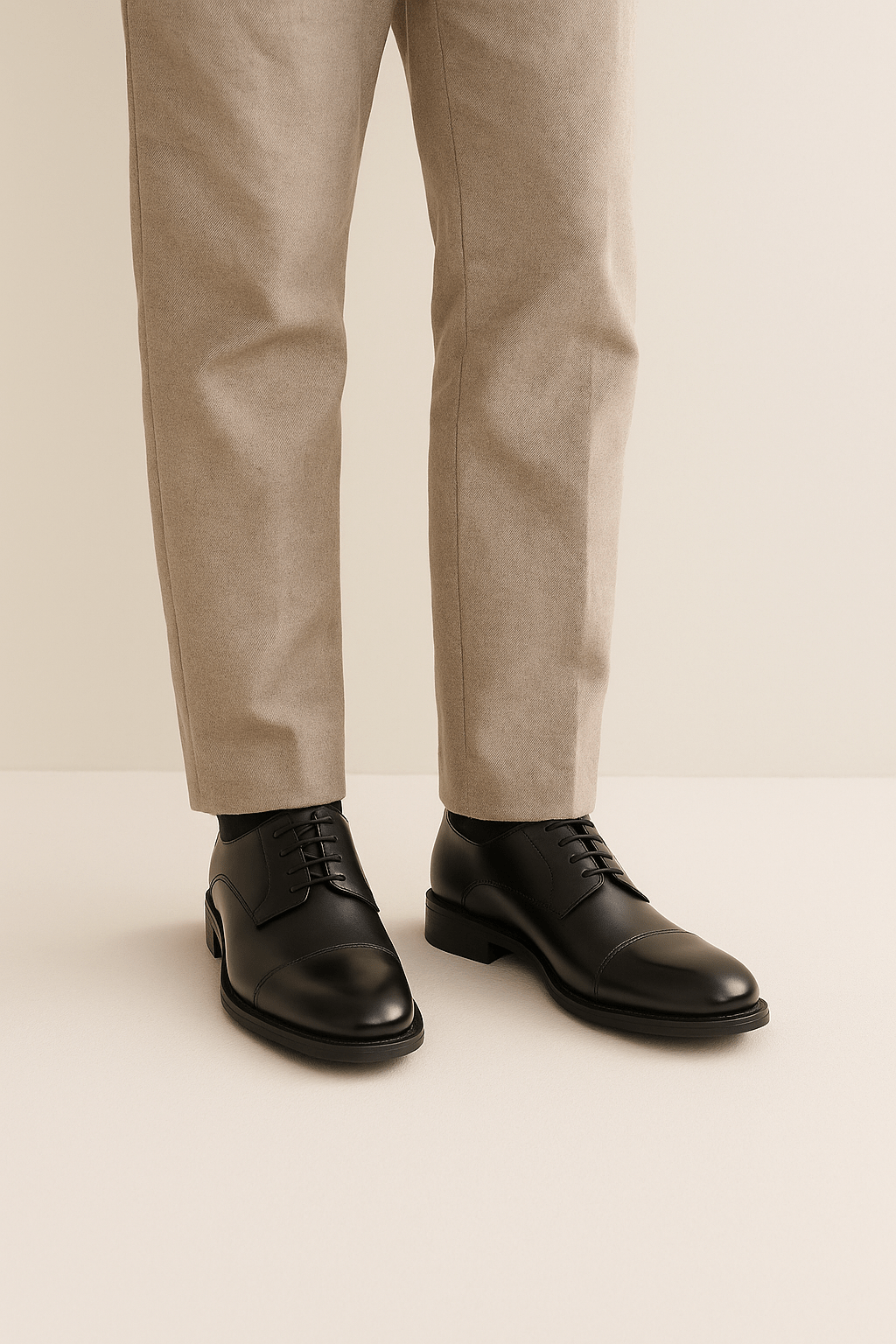 Klassische Oxford Schuhe aus Glattleder