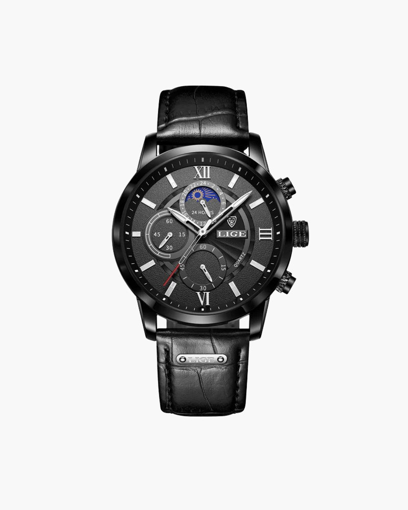 Klassische Wasserdichte Herren Armbanduhr