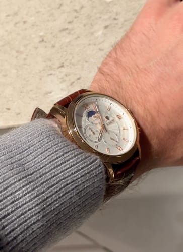Klassische Wasserdichte Herren Armbanduhr