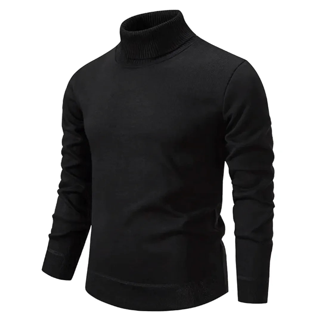 Klassischer Rollkragenpullover