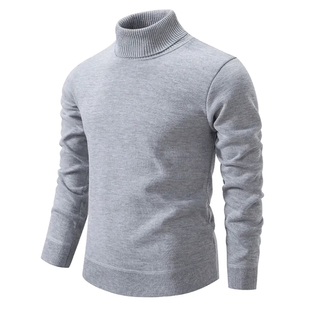 Klassischer Rollkragenpullover