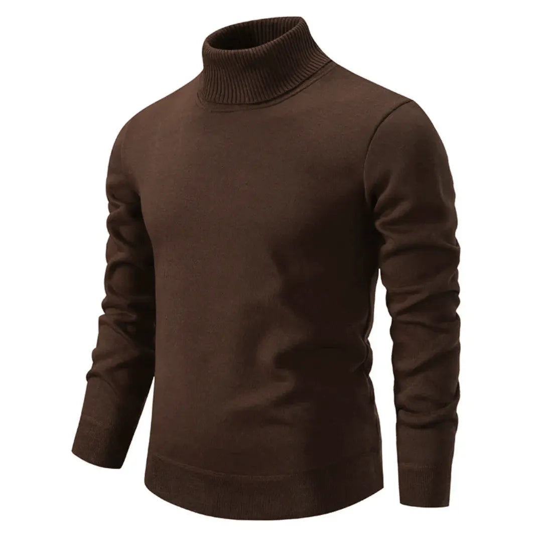 Klassischer Rollkragenpullover
