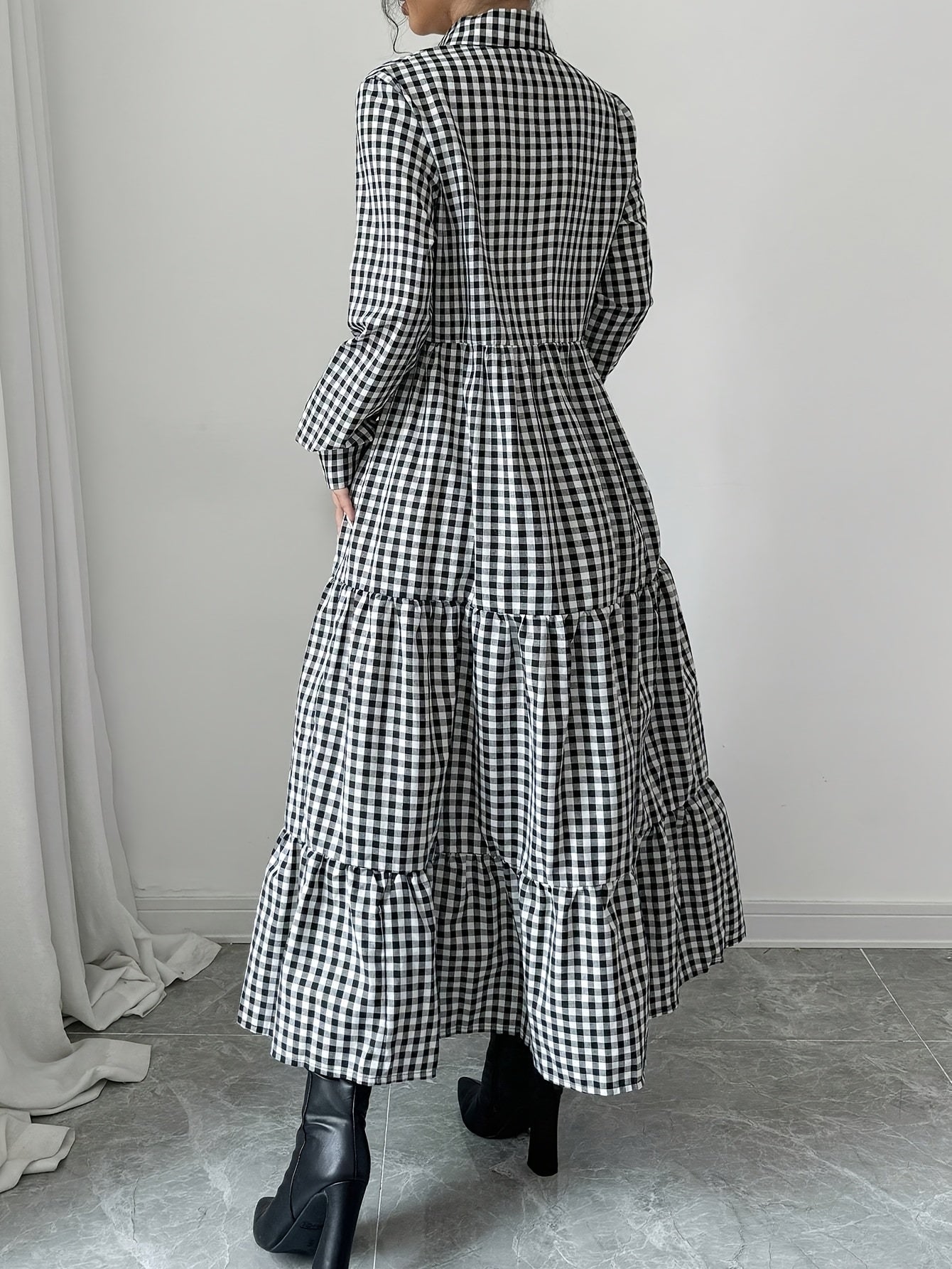 Krissie | Stylish Maxi Blouse Dress for Women